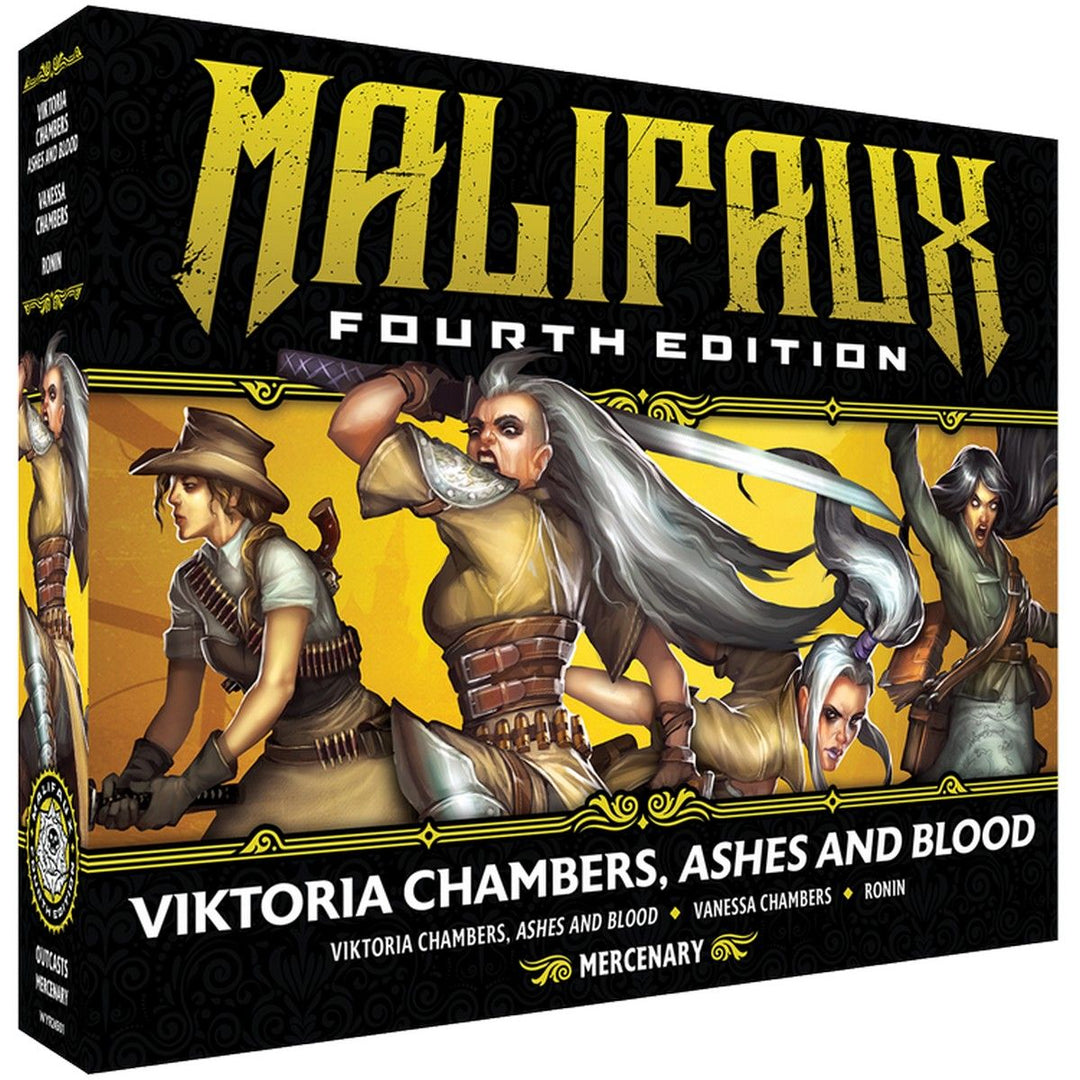 Malifaux 4th Edition: Outcasts - Viktoria Chambers, Ashes and Blood
