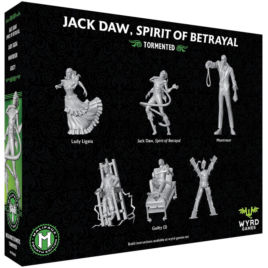Malifaux 4th Edition: Resurrectionists - Jack Daw, Spirit of Betrayal