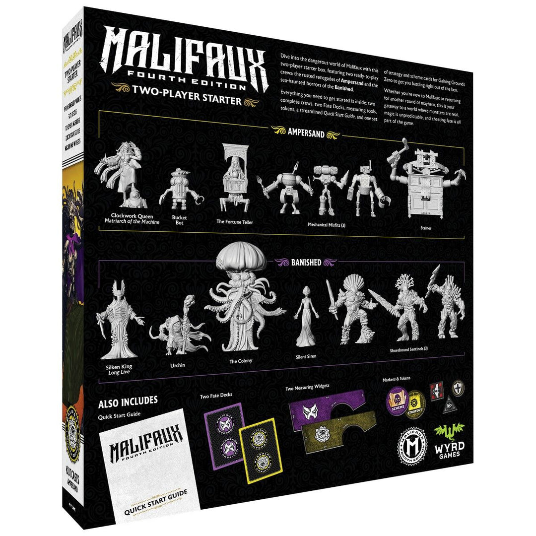 Malifaux 4th Edition: Two‑Player Starter