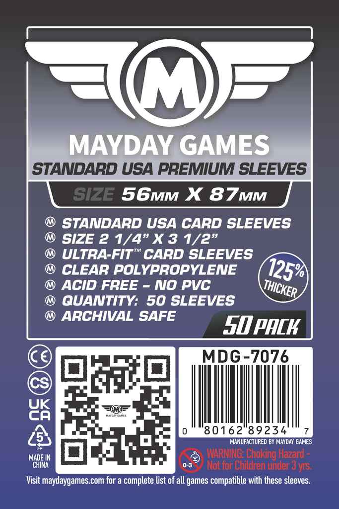 Mayday Games Premium-kvalitet kortlommer