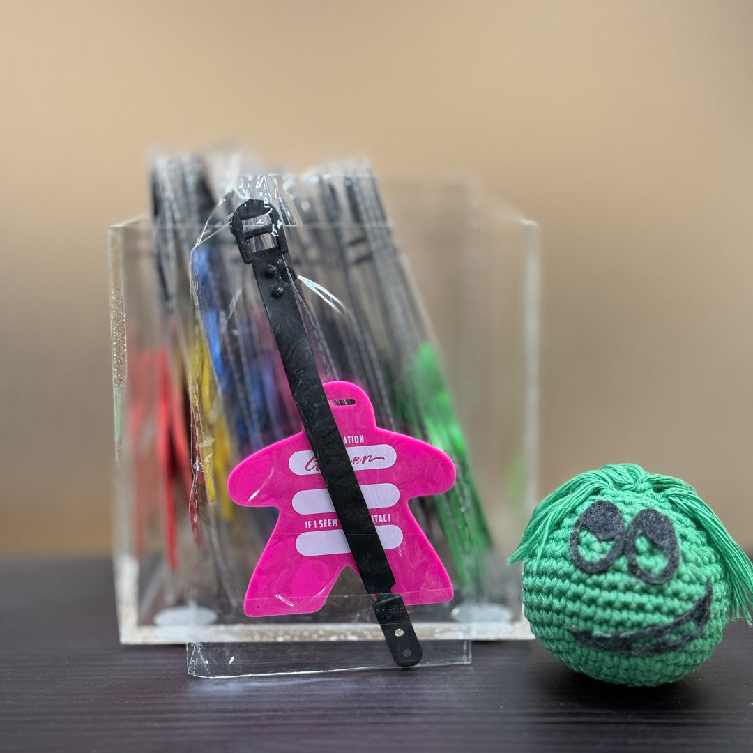 MeepleMoods bagage-tag