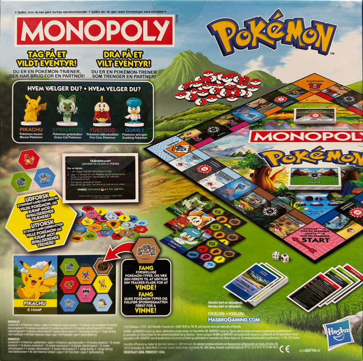 Monopoly Pokemon (dansk)