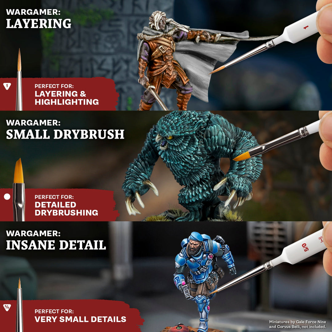 Most Wanted Brush Set (The Army Painter) (TL5066P)