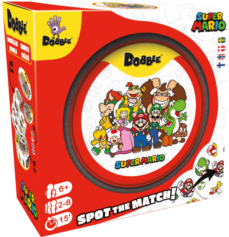 Dobble Super Mario (nordisk)