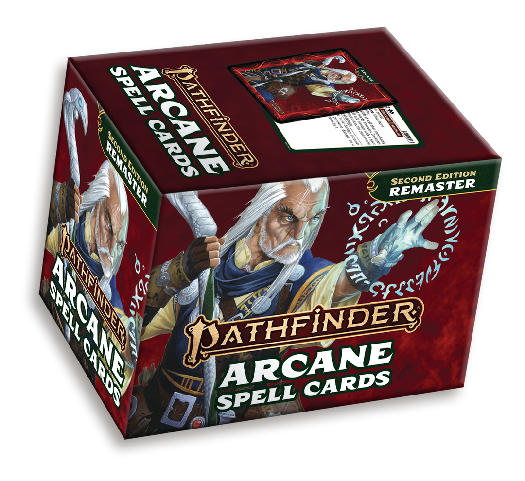 Pathfinder Arcane Spell Cards (Remastered)