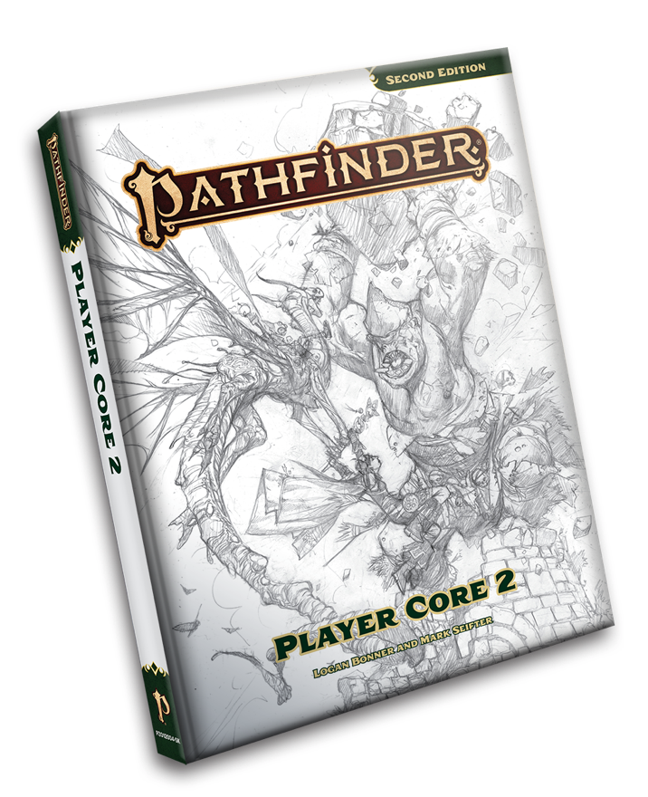 Pathfinder Player Core 2 (Sketch Cover)