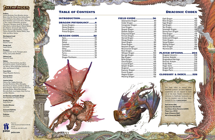 Pathfinder Lost Omens Draconic Codex (Special Edition)