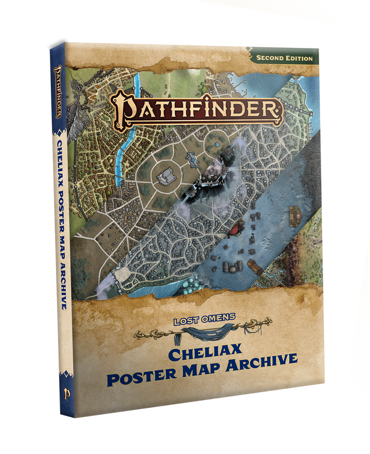 Pathfinder Lost Omens Cheliax, Infernal Inheritance Poster Map Archive