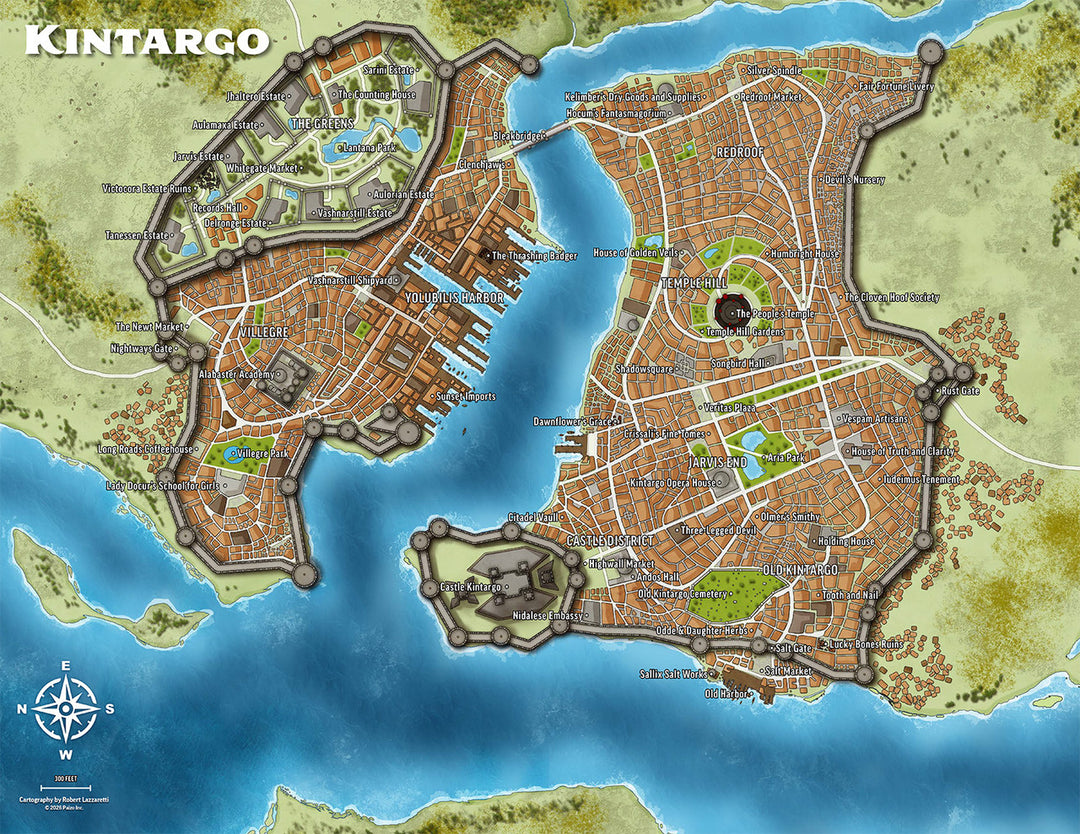 Pathfinder Lost Omens Cheliax, Infernal Inheritance Poster Map Archive