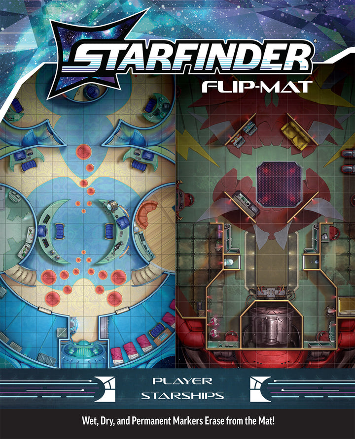 Starfinder Flip-Mat: Player Starship