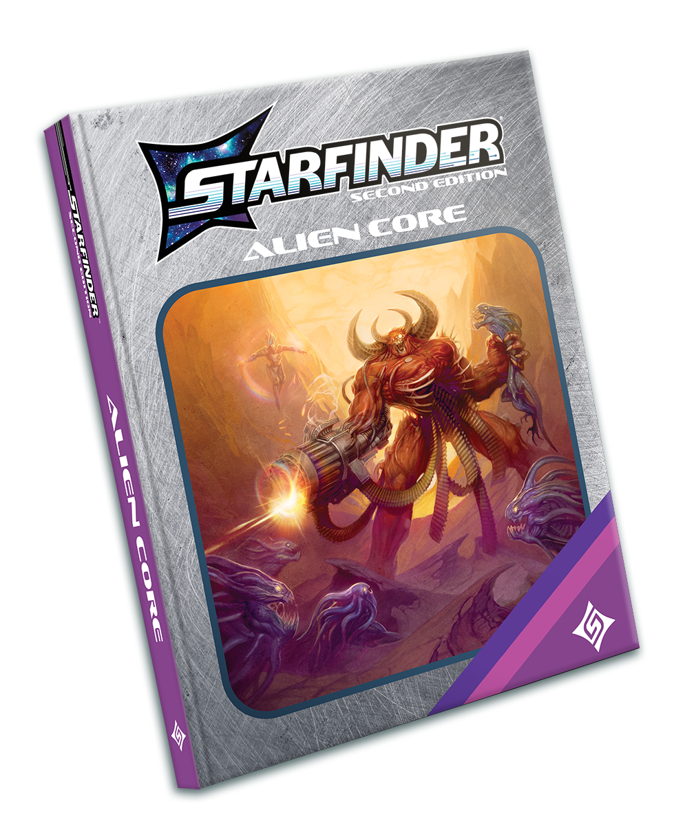 Starfinder Alien Core Retailer Cover Edition