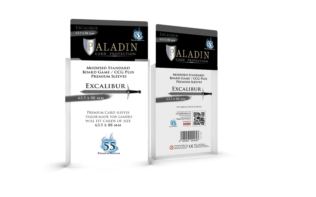 Paladin Sleeves - Excalibur Premium Standard (63,5x88mm)
