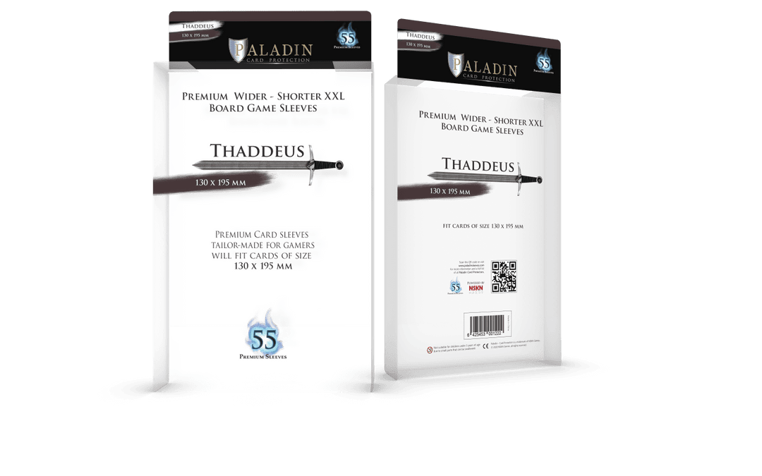 Paladin Sleeves - Thaddeus (130x195mm)