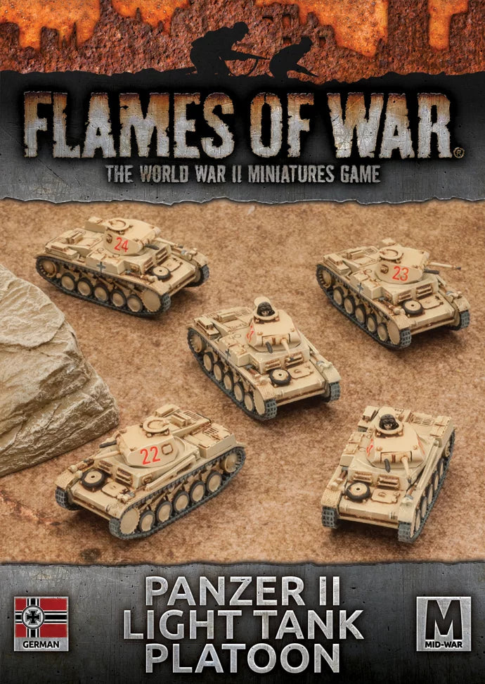 Panzer II Light Tank Platoon (GBX102)