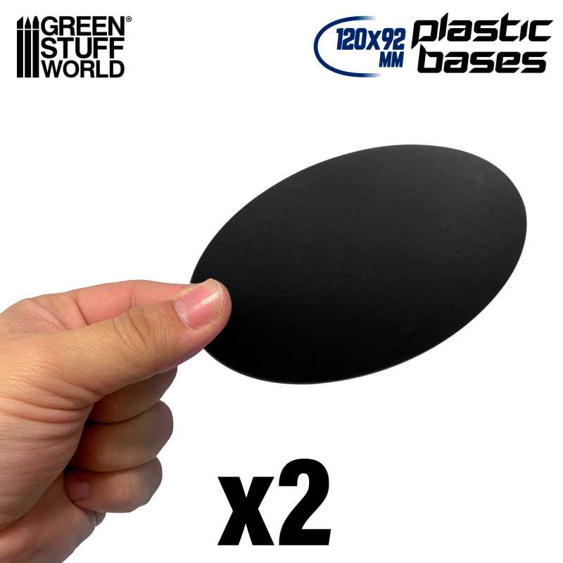 Plastic Bases - Oval Pill 120x92mm (Green Stuff World)