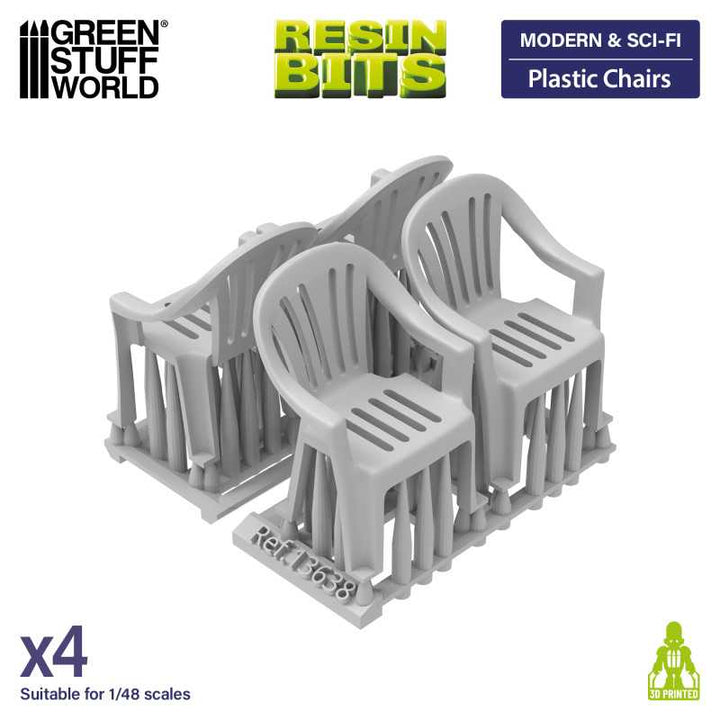Plastic Chairs (Green Stuff World)