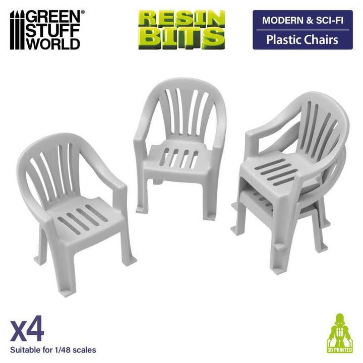 Plastic Chairs (Green Stuff World)