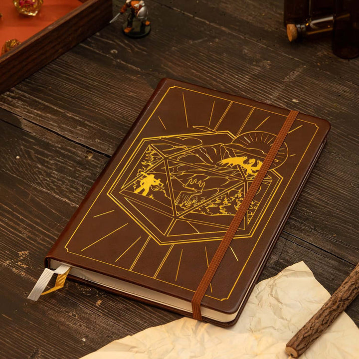 GlassStaff: 5E Player Journal (Brown)