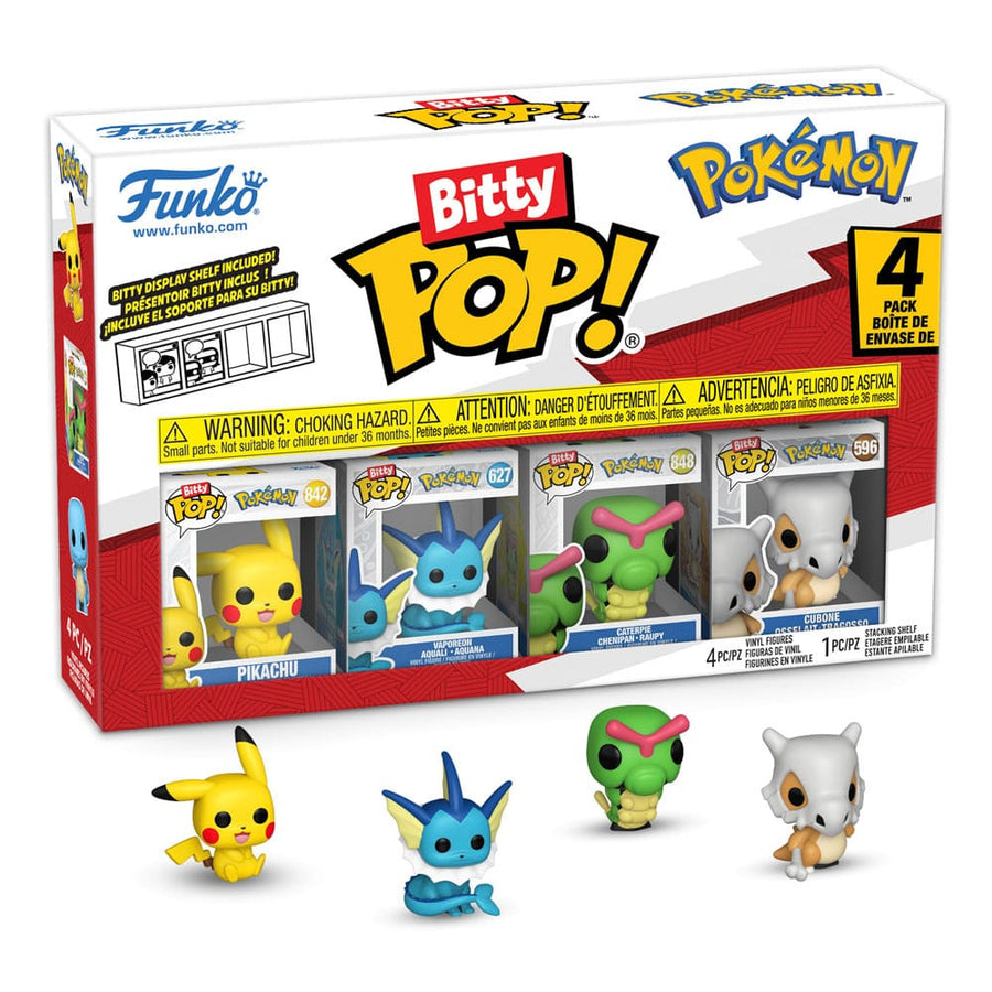 Pokémon Bitty POP! Vinyl Figure 4-Pack Series 1