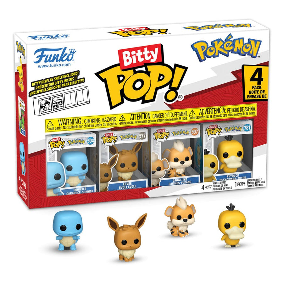 Pokémon Bitty POP! Vinyl Figure 4-Pack Series 4
