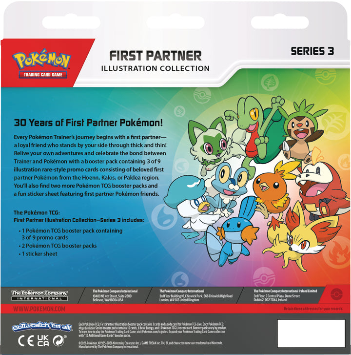 Pokemon TCG: First Partner Illustration Collection Series 3