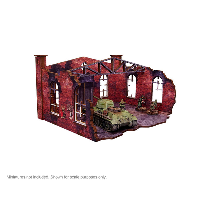 Pre-Painted WW2 Ostfront Stalingrad Factory Front