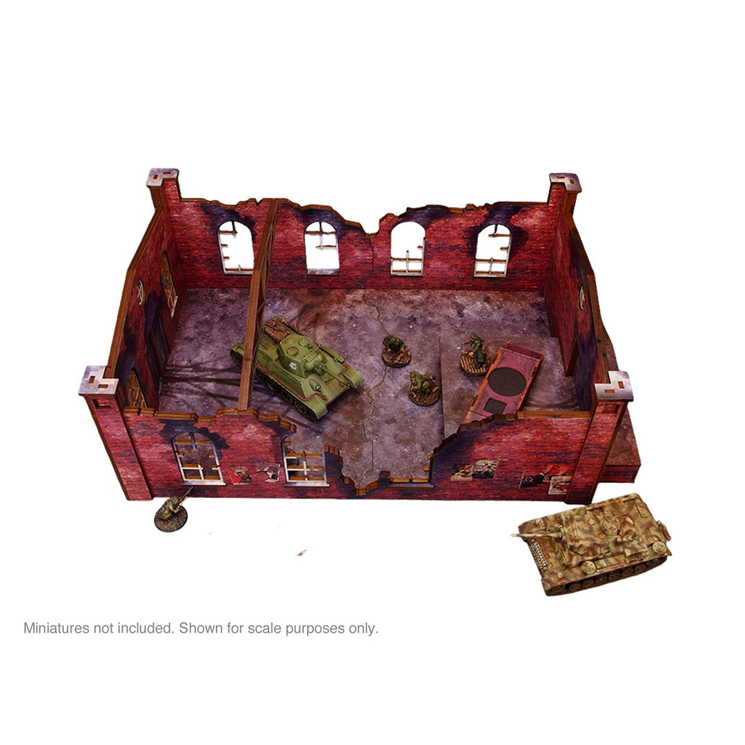 Pre-Painted WW2 Ostfront Stalingrad Factory Front