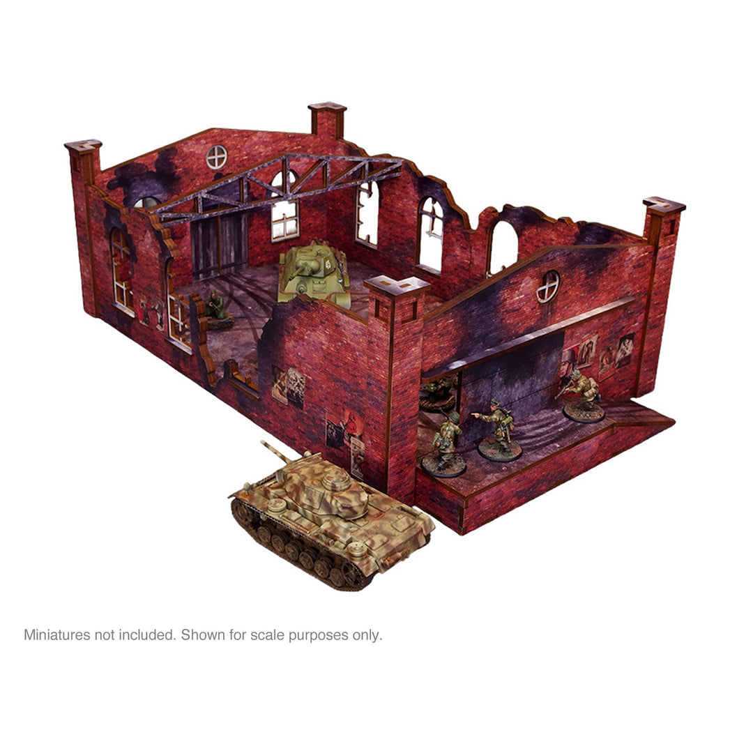 Pre-Painted WW2 Ostfront Stalingrad Factory Front