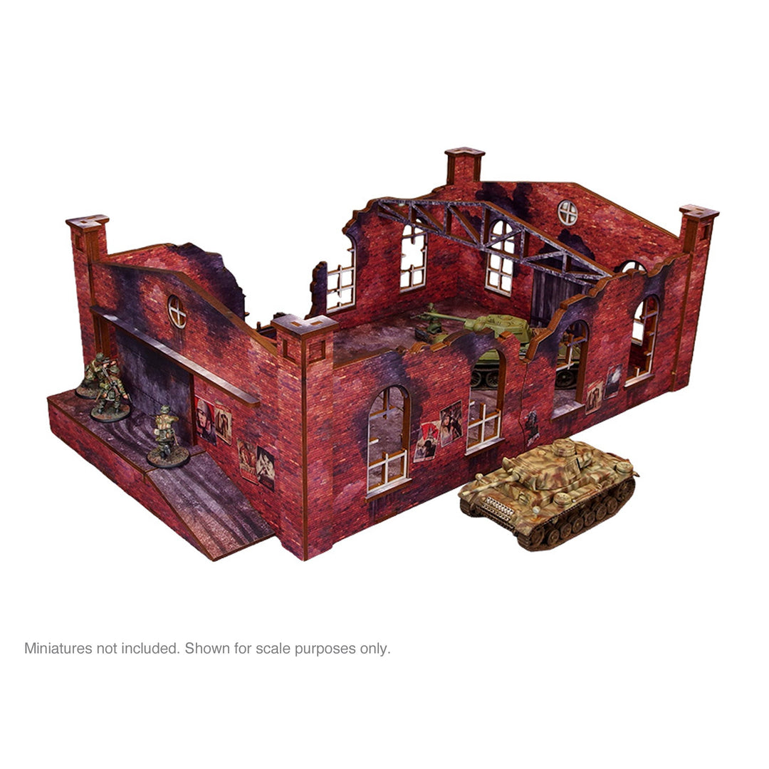 Pre-Painted WW2 Ostfront Stalingrad Factory Front