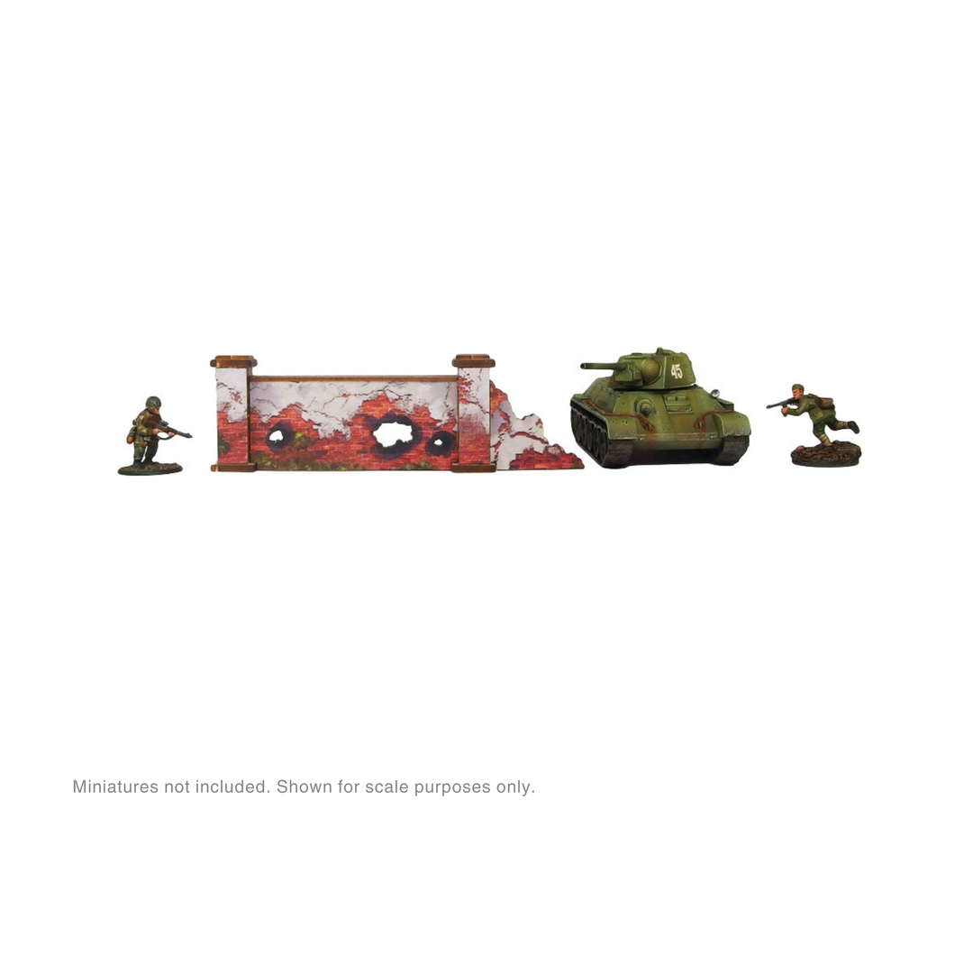 Pre-Painted WW2 Ostfront Stalingrad Walls High