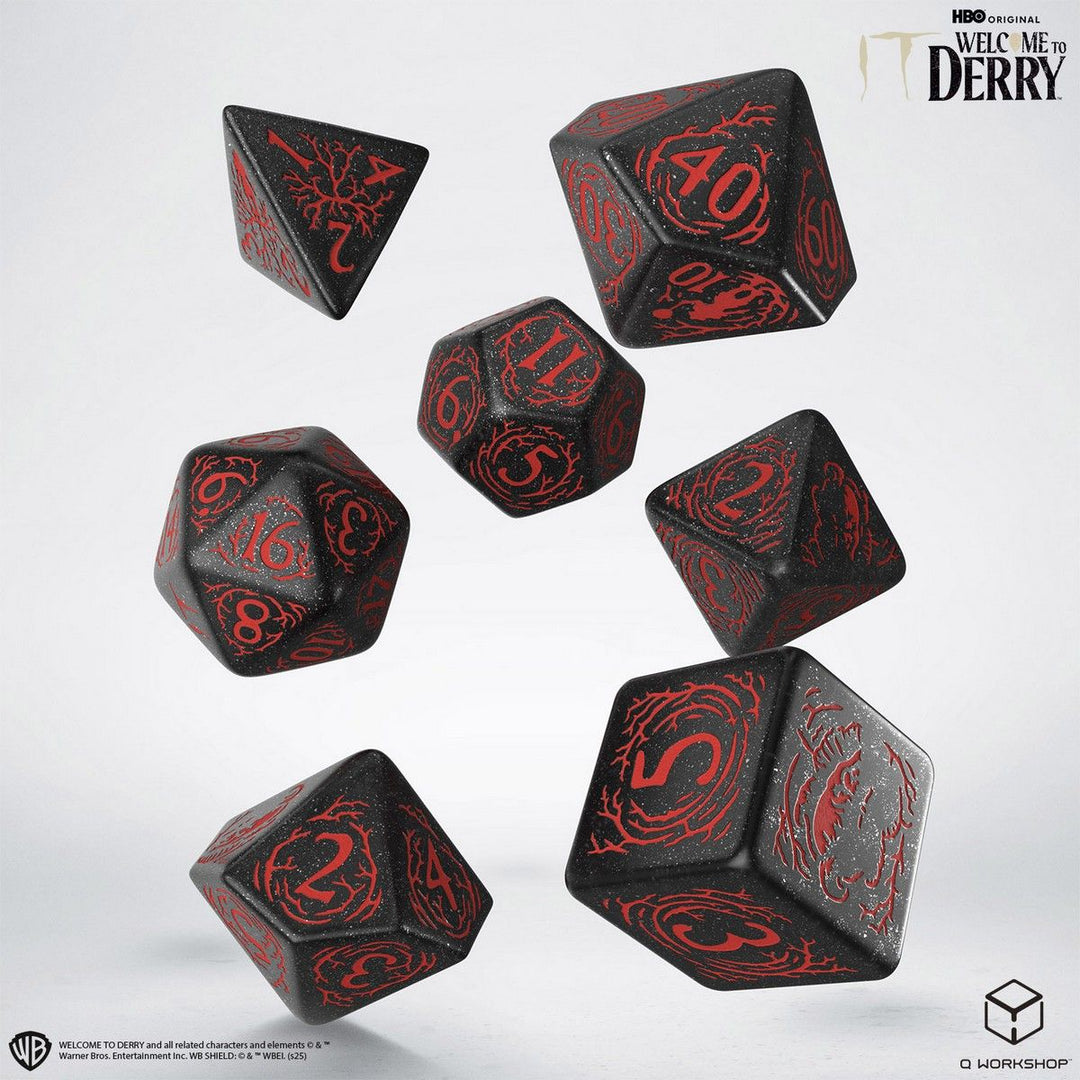 IT. Welcome to Derry. Adults Only Dice Set (Q-Workshop)