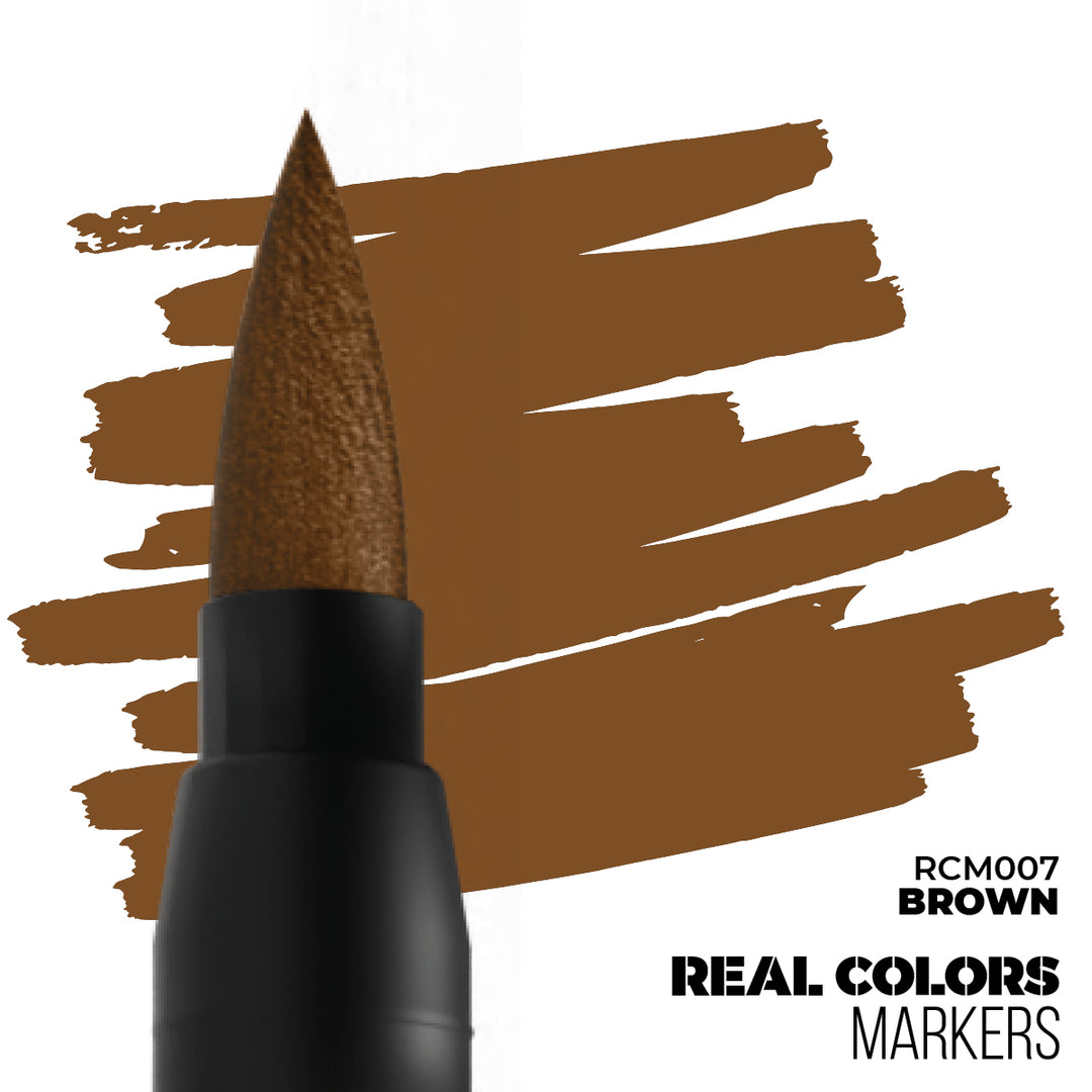 Real Colors Markers: Brown (AK Interactive) (RCM007)