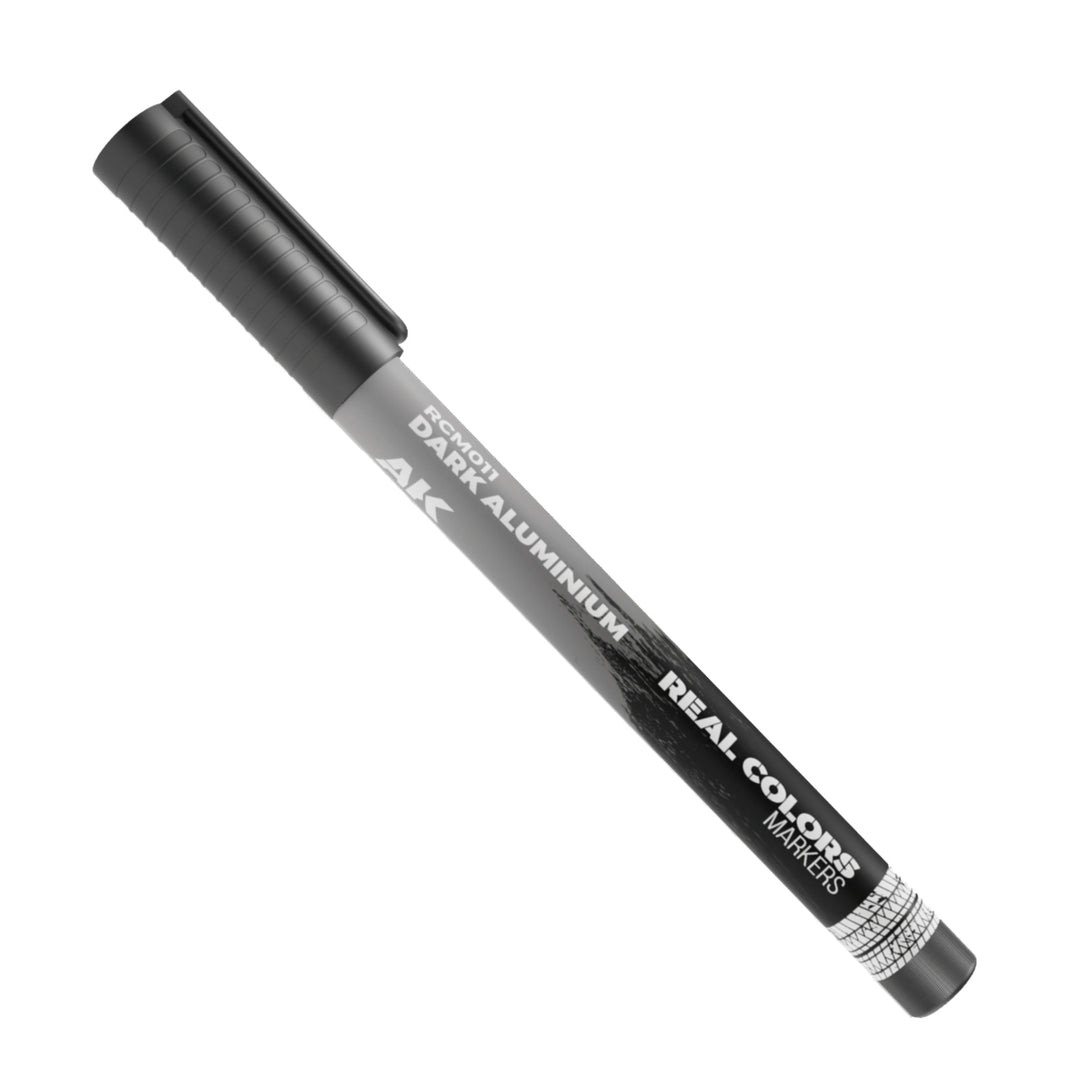 Real Colors Markers: Dark Aluminium (AK Interactive) (RCM011)