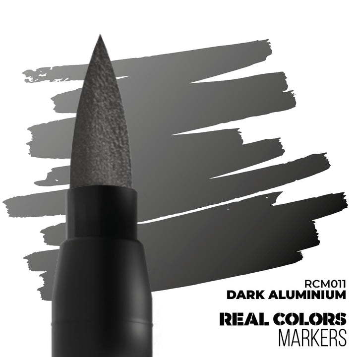 Real Colors Markers: Dark Aluminium (AK Interactive) (RCM011)