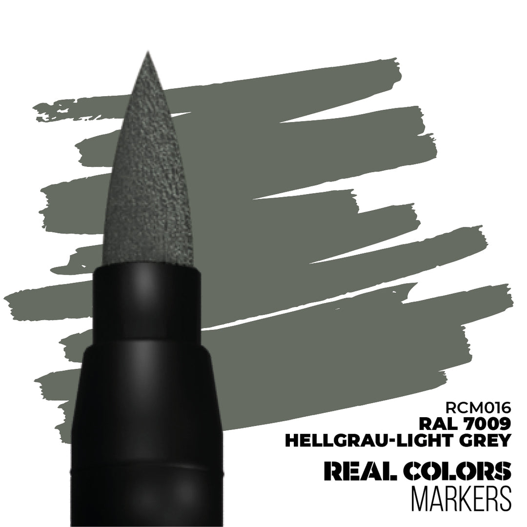 Real Colors Markers: RAL 7009 Hellgrau-Light Grey (AK Interactive) (RCM016)
