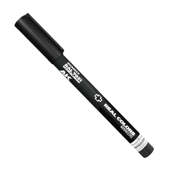 Real Colors Markers: RAL 7021 Dunkelgrau-Dark Grey (AK Interactive) (RCM017)