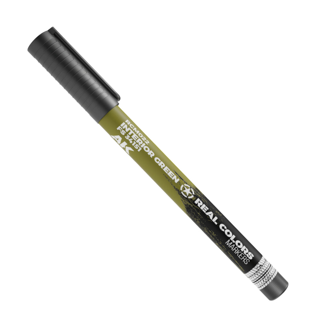 Real Colors Markers: Interior Green FS 34151 (AK Interactive) (RCM022)
