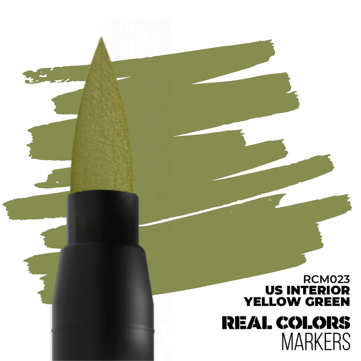 Real Colors Markers: US Interior Yellow Green (AK Interactive) (RCM023)