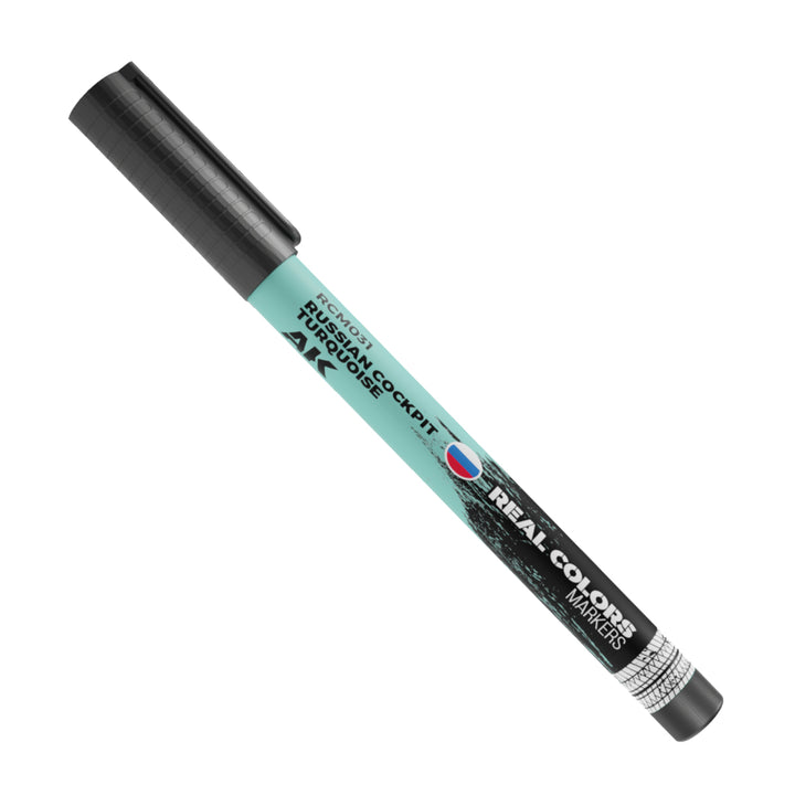 Real Colors Markers: Russian Cockpit Turquoise (AK Interactive) (RCM031)
