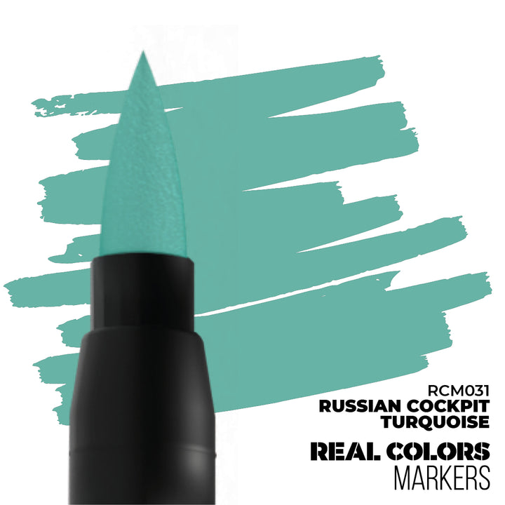 Real Colors Markers: Russian Cockpit Turquoise (AK Interactive) (RCM031)