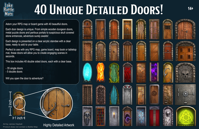 Big Box of Dungeon Doors