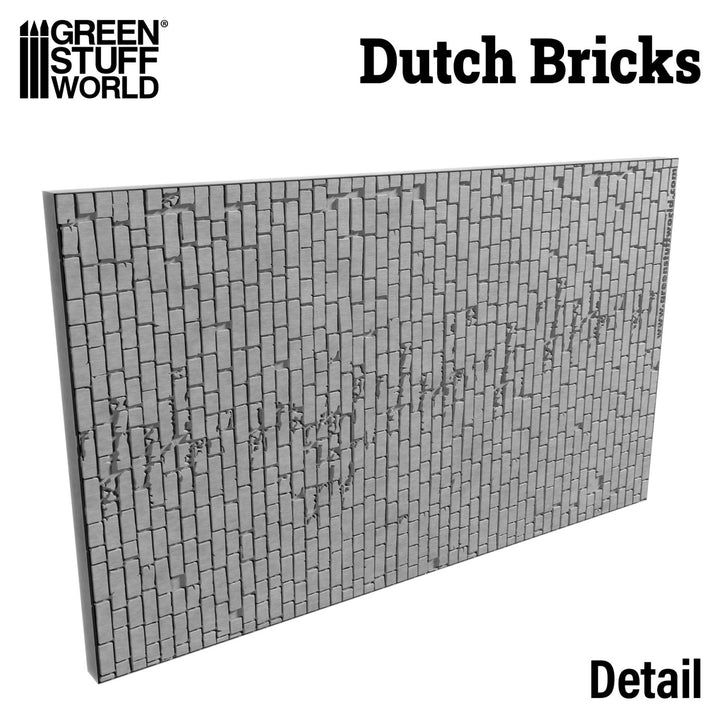 Rolling Pin Small DUTCH Bricks (Green Stuff World)
