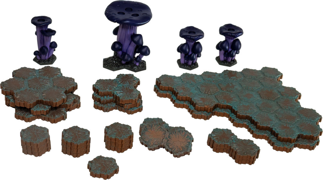 Heroscape: Secrets of the Citadel - The Ancient Lands of Valhalla Terrain Expansion