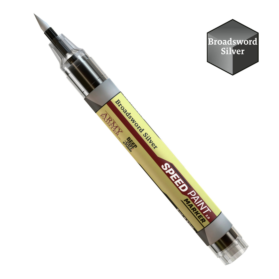 Speedpaint Marker: Broadsword Silver (The Army Painter) (SM1024P)