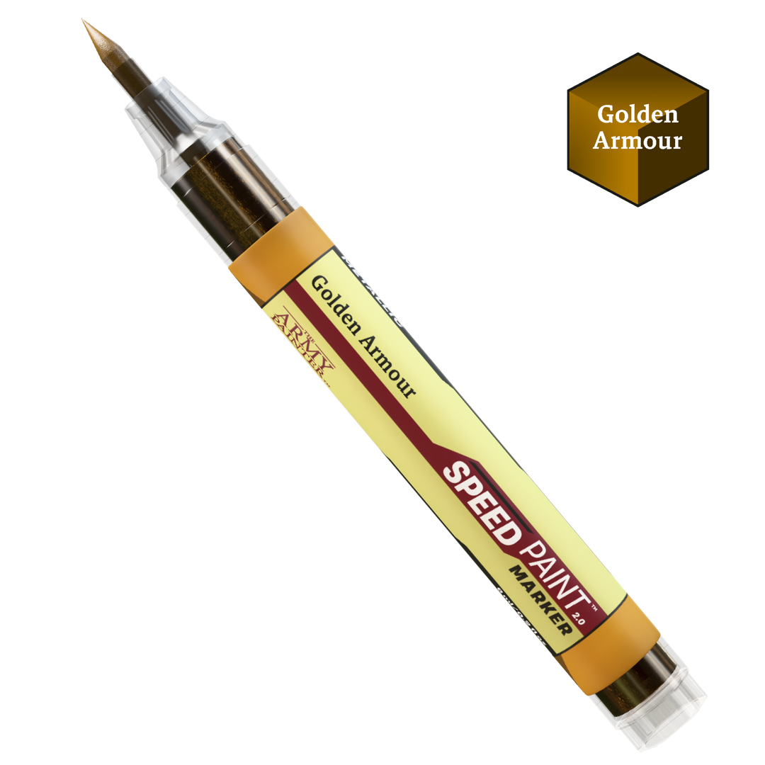 Speedpaint Marker: Golden Armour (The Army Painter) (SM1028P)