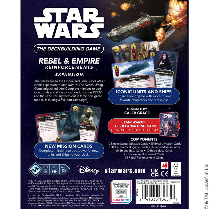 Star Wars: The Deckbuilding Game – Rebel & Empire Reinforcements Expansion