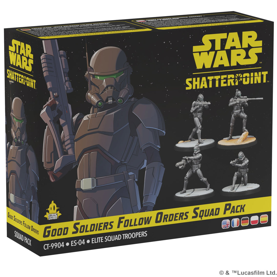 Star Wars: Shatterpoint – Good Soldiers Follow Orders Squad Pack