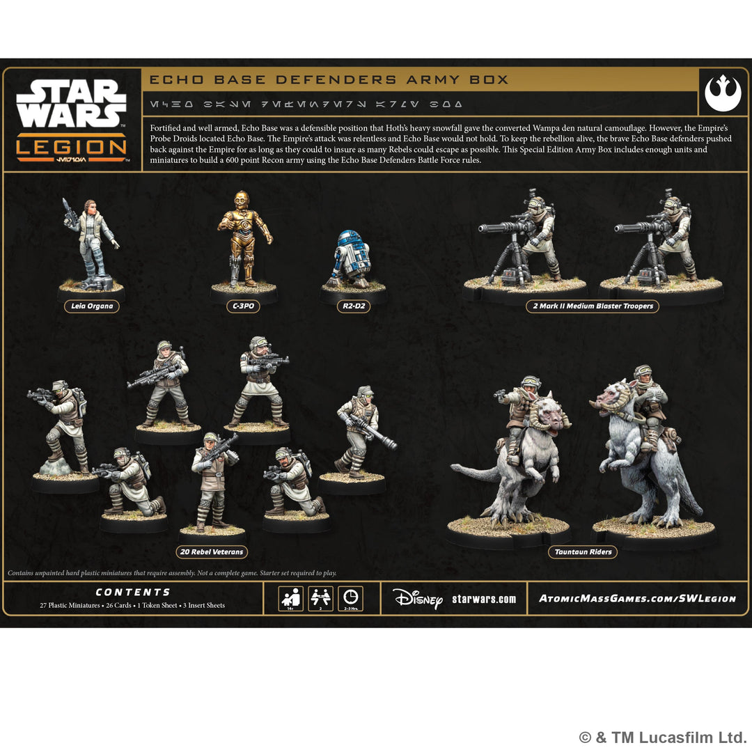 Star Wars: Legion – Echo Base Defenders Special Edition Army Box