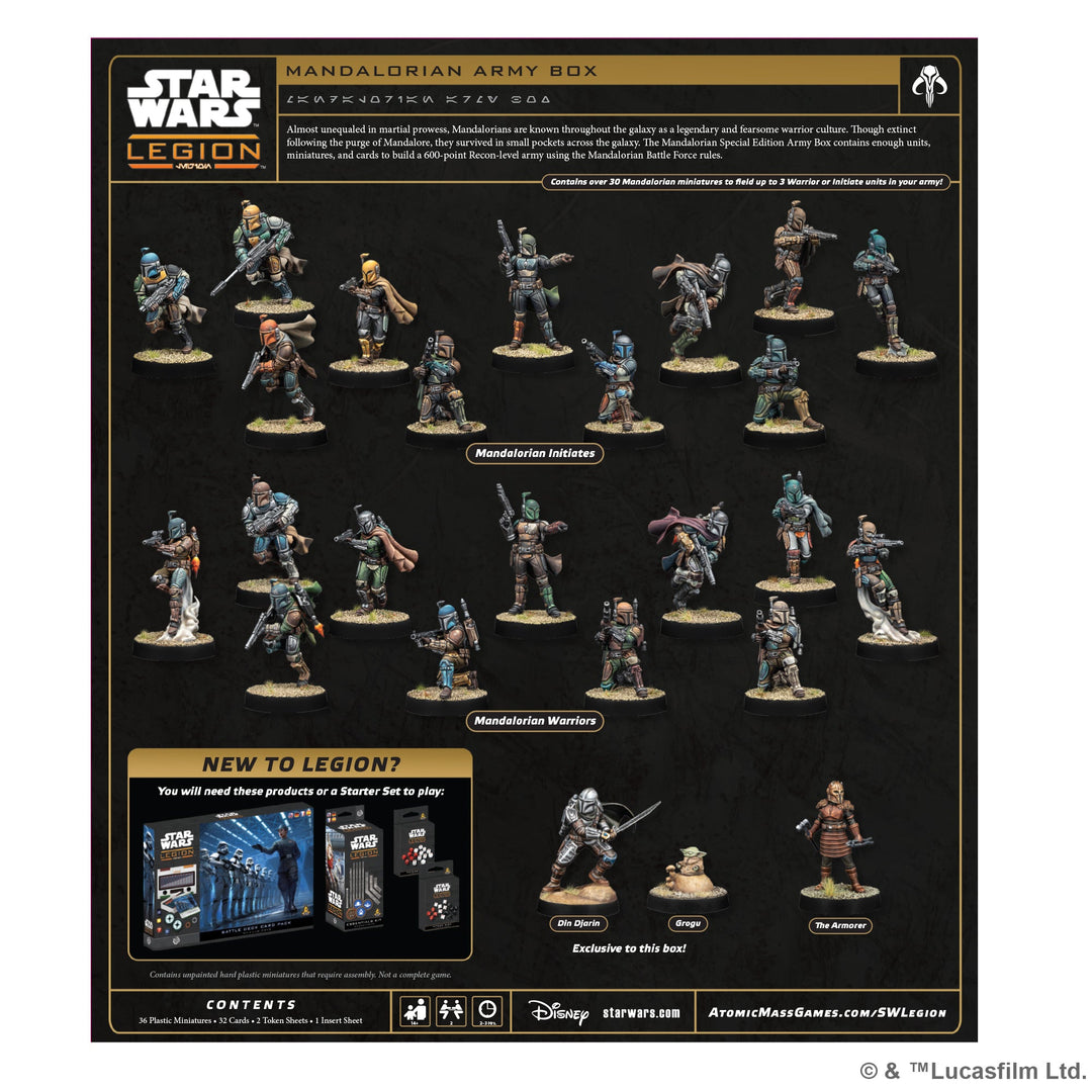 Star Wars: Legion - Mandalorian Special Edition Army Box