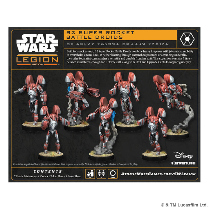 Star Wars: Legion – B2 Super Rocket Battle Droids